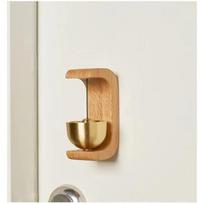 Naujas namų durų atidarymo pakabinamas dekoras Dopamino medinis magnetinis vėjo varpelis Kūrybiškas paprastas varpelis namų biuro stalo dekoravimas