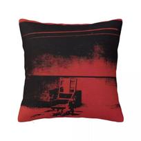 Electric Chair Andy Warhol Throw Pillow Pillow Decor ornamental pillows Custom Cushion Luxury Pillow Cover 30x30cm