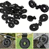 MIT 10 Pcs Sun Shade Net Cloth Plastic Clips Sturdy Heavy Duty Lock Grip Fix Clamp Sun Protection Net Fixing Buckle 10Pcs juoda