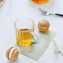 Karščiui atsparus stiklas Retro britiškas stiklinis arbatos servizas Arbatinukas Puodelis Popietinis Vaisinis Kavos puodelis Geriamojo vandens butelis Gėrimų indai 450-480ml