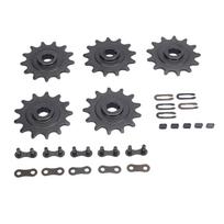 410 13T Rear Motor Sprocket with 410 Model Master Link Set for Go Kart Motorcycle ATV Quad