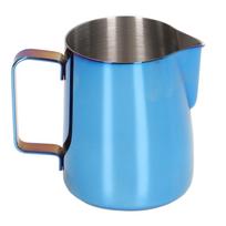 Pieno putotojas ąsotis 350ml 304 nerūdijančio plieno su skale, nelašantis snapelis, pieno putotojo puodelis 350ml L(for 6.5-9kg) gray