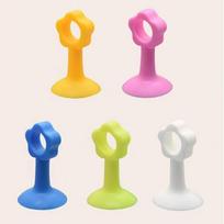 5Pcs Creative Wall Crash Pad Suction-behind the Door Handle Door Lock Noise Reduction Padding AVE 5Pcs