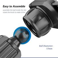 Y Shape Car Air Vent Mount Adapter Clampable Phone Holder Adapter Bracket Accessories Universal Car