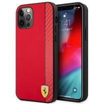 Ferrari Fesaxhcp12Lre Iphone 12 Pro Max6,7 Czerwony/Red Hardcase On Track Carbon Stripe