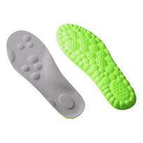 1 pora Memory Foam pėdų arkos palaikymo vidpadžių 4D debesies švelnumo komforto padai 35-36 žalia