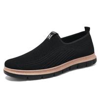 Men's shoes summer breathable new one-pedal old Beijing cloth shoes fly-woven non-smelly feet versatile casual shoes 39