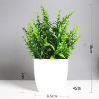 Wholesale Artificial Bonsai Green Fake Plant Potted Plants Indoor and Outdoor Home Bedroom Garden Decoration Artificial Plants
