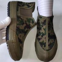 Forest worker-2 corrugated flat soles, one foot canvas shoes, new labor protection shoes, running liberation shoes, the same style for men and women 36