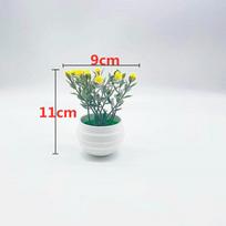 Artificial Green Plant Succulent Aloe Vera Small Ornament Artificial Green Vine Plant Artificial Flower Potted Plant Full sky stars geltona