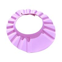 Adjust Shampoo Shower Bathing Bath Soft Cap Hat For Baby One Size rožinė