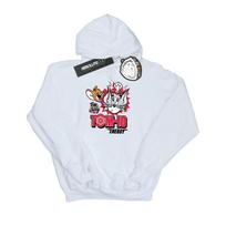 Tom And Jerry Mens Tomic Energy Hoodie S balta
