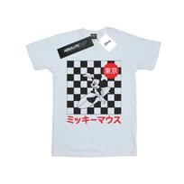 Disney Mens Mickey Mouse Surfing T-Shirt S balta