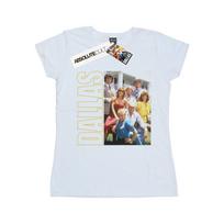 Dallas Womens/Ladies Ewing Family Photo Cotton T-Shirt XXL balta