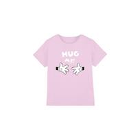 Disney Childrens/Kids Hug Me Mickey Mouse Valentine`s Day T-Shirt 5-6 Years rožinė