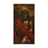 Erškėčių vainikas Jėzaus plakatas Namų dekoras HD spausdintos nuotraukos Siena Kristaus drobė Dievo paveikslas gyvenamajam kambariui 20x40cm black