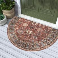 Retro persiška prieangio kilimėlis, vonios kambario neslystantis kojų kilimėlis, nešvarumams ir dėvėjimuisi atsparus grindų kilimėlis 40 * 60cm gray
