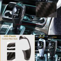 Anglies pluošto stiliaus pavarų perjungimo svirties dangtelis BMW F20 F22 F30 F32 F10 F12 X3 X4 X5 X6