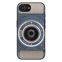 Retro Vintage Camera Casing Phone Cover for Apple iPhone 17 16 14 15 Pro Max Plus 15+ 16E XR ProMax Air 16+ Soft Case iPhone 15 Plus brown