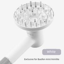 Tinka Laifen Mini magnetiniam plaukų džiovintuvo difuzoriaus antgaliui garbanoti, suteikti apimties ir džiovinti [Leifen Mini Exclusive] Drying Cover-White