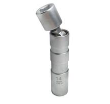 Magnetic Spark Plug Socket Key Wrench Adapter Swivel Long Extension Install Replace Repair Kit Torque Remove Removal Gap Tool