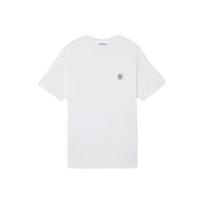 Stone Island Logo Patch Slim Fit Short Sleeve T-Shirt Men tops K2S1521000-29S0057-V0001 XXL
