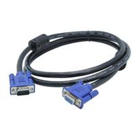 VGA prailginimo laidas Praktinis HD suderinamas 150/300cm Kištukas į Lizdą Prailgintuvo laido adapteris Kompiuteriui 150CM black