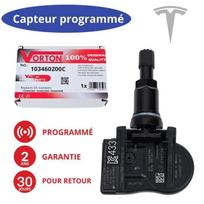 TPMS Sensor - Tesla Model S/3/X (2014-2020) - 433 MHz - Pre-programmed - Black juoda