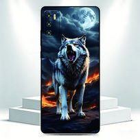 Wolf Animal Phone Case For Sony Xperia 1 VIII 10 VII 5 VI V IV III II XZ5 XZ4 XZ3 XZ2 XA2 L3 6 7 8 Custom Photo Back Cover Xperia 1 VIII gray