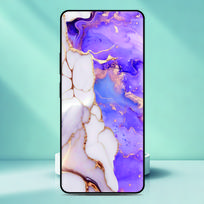 Rožinis marmurinis telefono dėklas, skirtas TCL K70 4G, dažytas raštas, galinis dangtelis, skirtas TCL K70 Power, minkštas silikonas, Fundas, individualizuota nuotrauka TCL K70 4G