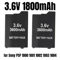NEW 1-10pcs 3.6V1800mAh Battery for Sony PSP 1000 1001 1002 1003 1004 for Sony PSP Replacement Battery Pack 1pc