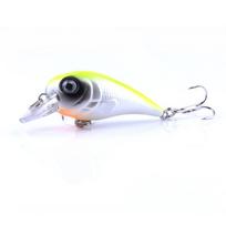 1 vnt 5CM-5G HENGJIA plastikinis mini crankbait lydekos upėtakių masalas white