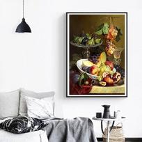 Deimantinis siuvinėjimas Namų virtuvės sienų dekoras Deimantinis dažymas kryželiu pilnas apvalus krištolinis paveikslėlis 20X30CM