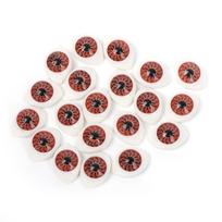 20Pcs Plastic Doll Safety Eyes For Animal Toy Puppet Making DIY Craft Accessories 10MM kava