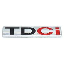 Transporto priemonės bagažinės raidė TDCI automobilio galinio kėbulo lipduko lipdukas, skirtas 1pc juoda/raudona