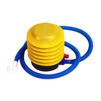 Talos Air Pump Treadle Type Storage 4 Inch Portable Inflatable Foot Pump for Sports yellow