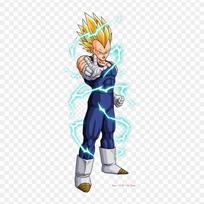 Pleistukai drabužiams, krepšiui, lygintuvu klijuojami, terminės lipdukai Vegeta Ss2 Vegeta Goku raštas, skalbiami, šilumos perdavimo blue