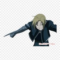 Šiluminis lipdukas-pleistras ant drabužių Edward Elric Vektorius Edward Elric Alphonse Elric Pritvirtinamas lygintuvu pleistras T-shirt Suknelei Pasidaryk pats Plaunamas A lygio aplikacija black