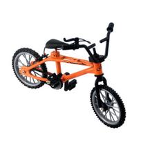Mini BMX Mountain Bike Bicycle Model Kids Toy Gift Ornament for 1/12 Doll House oranžinė