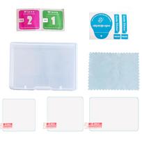 6PCS Action Camera Screen Protector Set 1 Tempered Glass Lens Protector + 1 Front Display Screen 3pcs skaidri