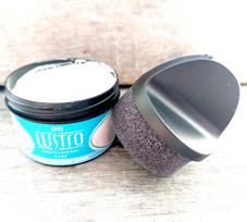 Self-shine Shoe Cream with beeswax LUSTRO 50 ml - 11 colors 50 ml tamsiai pilka spalva