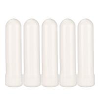 5 vnt. / 10 vnt. Eterinių aliejų inhaliatorių buteliukai Aromaterapija Tušti nosies inhaliatorių vamzdeliai Plastikiniai vamzdeliai 5 pack