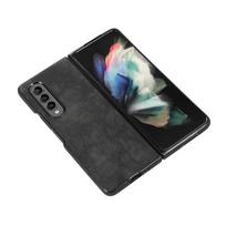 Senovinis odinis telefono dėklas, skirtas Samsung Galaxy Z Fold3 dėklai, sulankstomas ekranas, mobiliųjų telefonų dangtelis, skirtas Galaxy -Z -Fold3 apsauginiai dangteliai for Galaxy Z Fold3
