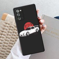 Buferio juodas minkštas dėklas, skirtas Samsung Galaxy S20 S21 S23 5g Note 20 Ultra 10 Plus 8 9 S22 S22 5g S21 automobilio galinio žibinto animacinis dangtelis Samsung Note 20 white