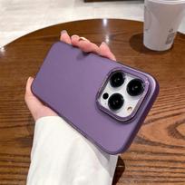 Luxury Metal Lens Protection Phone Case For Iphone 14pro Max 13 12 11 Pro Max 14 Plus Shockproof Matte Clear Ultra Thin Cover For iPhone 14Pro