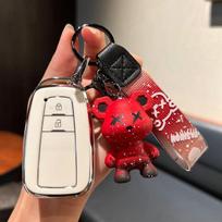 TPU automobilio raktų dėklo dangtelis, skirtas Toyota Camry Prius Corolla C-HR CHR Prado 20 18 RAV4 priedai