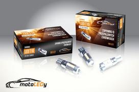 5 vnt. LED lempučių T10 W5W 12V 400lm CANBUS visureigiams