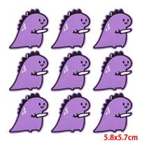 10 vnt/stal. Siuvinėjimo pleistras Lygintuvas ant pleistrų drabužiams Pleistrai ant drabužių Striukės Dekoro aplikacijos Siuvimo reikmenys purple