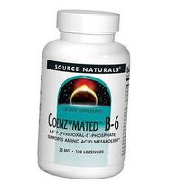 Vitamin B6 (Pyridoxal-5-Phosphate), Coenzymated B-6 25, Source Naturals 120 Lozenges (36355073) 120Lozenges