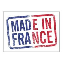 800pcs 25x18mm MADE IN FRANCE Self-adhesive Paper Label Sticker for French Factory Products Origin Instruction Manufactured In